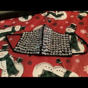 Bedazzled face mask